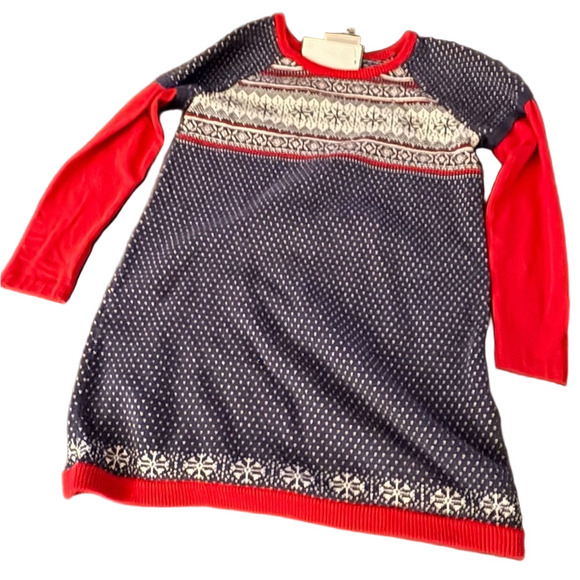 Hanna Andersson Knit Dress – Size 110, Excellent Condition - Picture 1 of 4